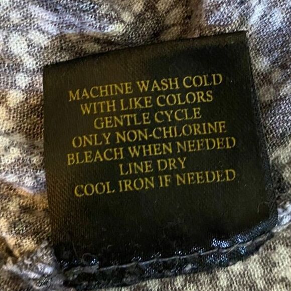 Lee Boho Long Bell Sleeve Pullover Top Size L - Picture 8 of 9